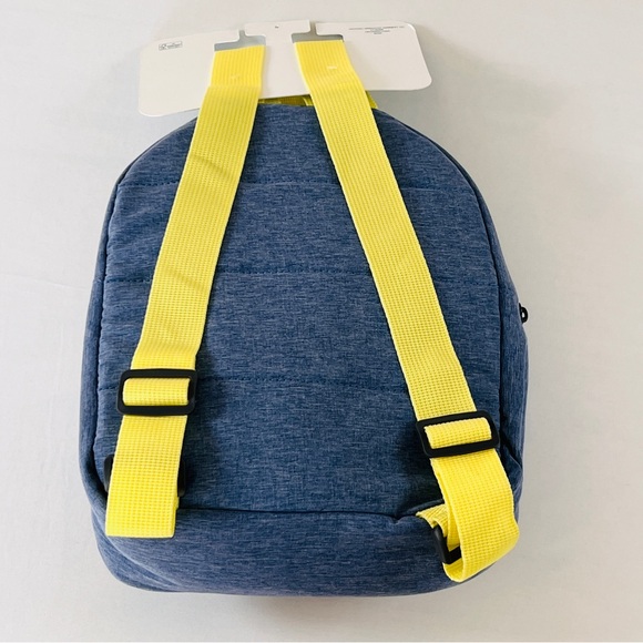 Tommy Bahama Kids Mini Blue Backpack with Patches Camping Theme Zipper NEW - Picture 5 of 7